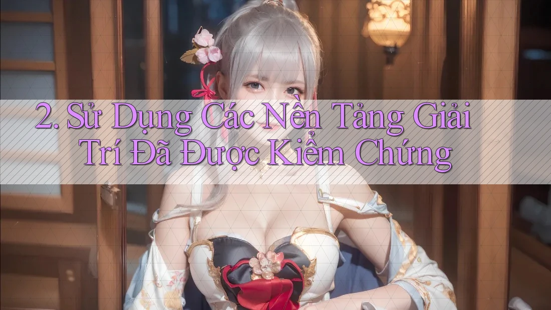 2. Sử Dụng Các Nền Tảng Giải Trí Đã Được Kiểm Chứng 2. Sử Dụng Các Nền Tảng Giải Trí Đã Được Kiểm Chứng