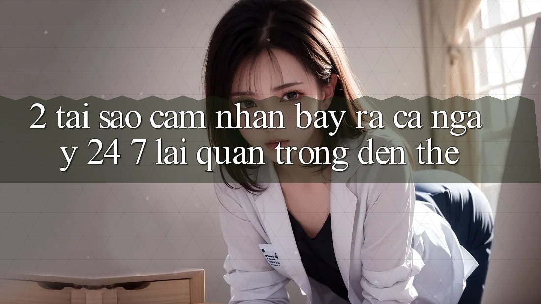 2. Tại Sao Cảm nhận “Bày ra Cả Ngày” (24/7) Lại Quan Trọng Đến Thế? 2. Tại Sao Cảm nhận “Bày ra Cả Ngày” (24/7) Lại Quan Trọng Đến Thế?