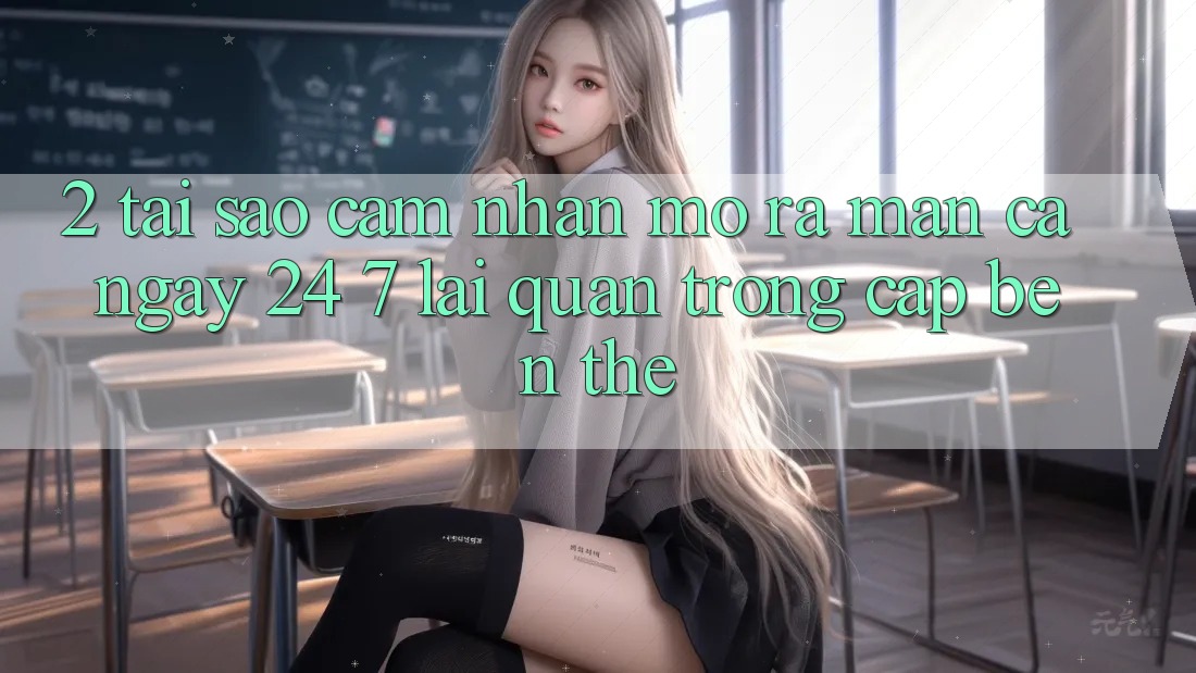 2. Tại Sao Cảm nhận “Mở ra màn Cả Ngày” (24/7) Lại Quan Trọng Cập bến Thế? 2. Tại Sao Cảm nhận “Mở ra màn Cả Ngày” (24/7) Lại Quan Trọng Cập bến Thế?