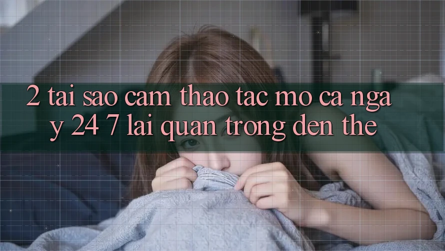 2. Tại Sao Cảm thao tác “Mở Cả Ngày” (24/7) Lại Quan Trọng Đến Thế?