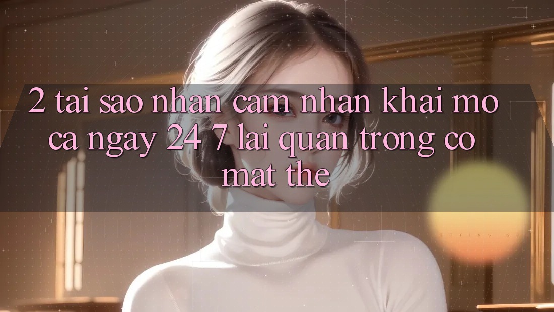 2. Tại Sao Nhận cảm nhận “Khai mở Cả Ngày” (24/7) Lại Quan Trọng Có mặt Thế?