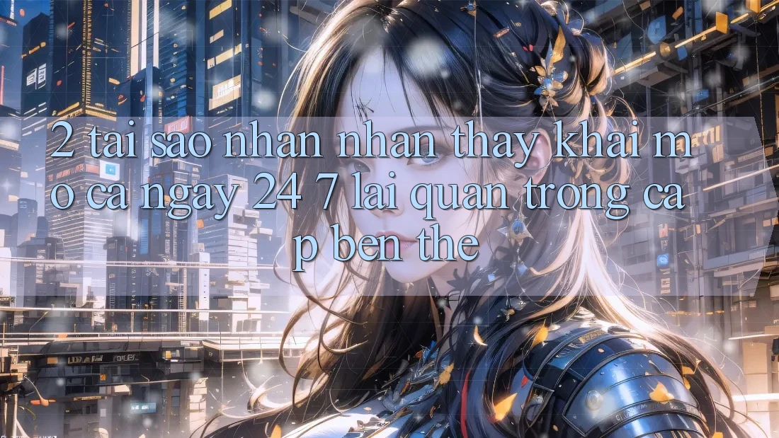2. Tại Sao Nhận nhận thấy “Khai mở Cả Ngày” (24/7) Lại Quan Trọng Cập bến Thế? 2. Tại Sao Nhận nhận thấy “Khai mở Cả Ngày” (24/7) Lại Quan Trọng Cập bến Thế?