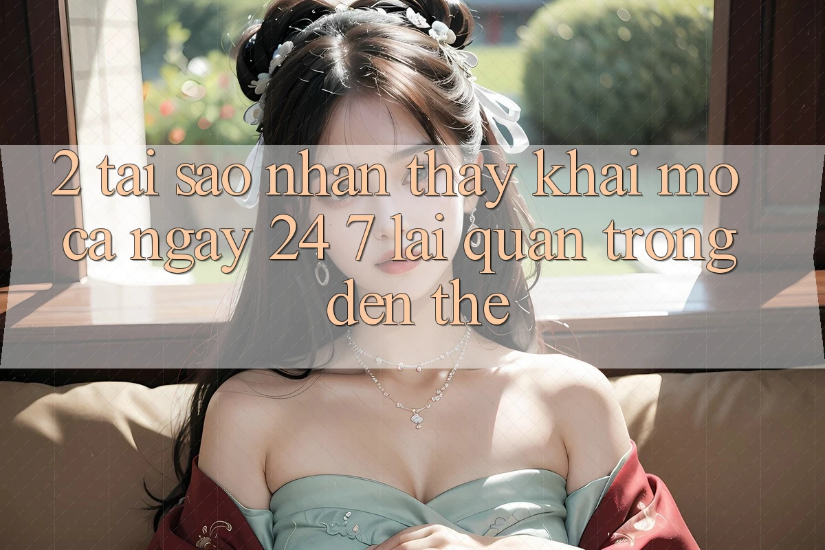 2. Tại Sao Nhận thấy “Khai mở Cả Ngày” (24/7) Lại Quan Trọng Đến Thế? 2. Tại Sao Nhận thấy “Khai mở Cả Ngày” (24/7) Lại Quan Trọng Đến Thế?
