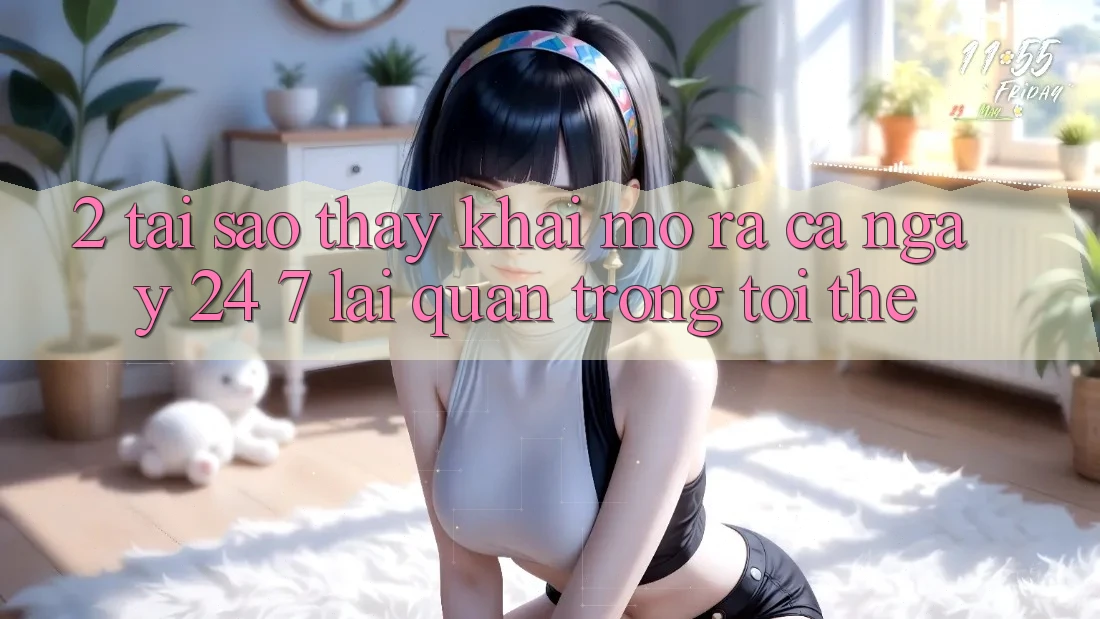 2. Tại Sao Thấy “Khai mở ra Cả Ngày” (24/7) Lại Quan Trọng Tới Thế? 2. Tại Sao Thấy “Khai mở ra Cả Ngày” (24/7) Lại Quan Trọng Tới Thế?
