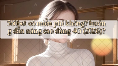 566bet có miễn phí không hướng dẫn nâng cao dùng 4G (2026)
