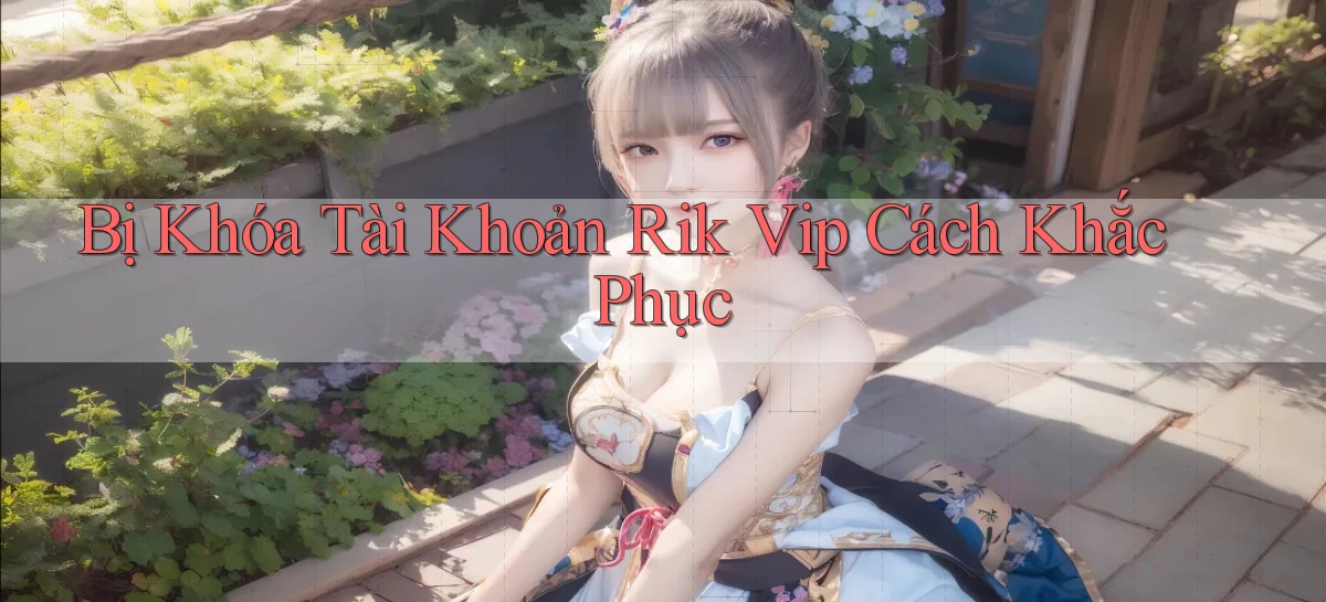 bị khóa tài khoản rik vip cách khắc phục