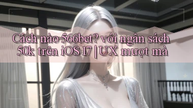 Cách nào 566bet với ngân sách 50k trên iOS 17 UX mượt mà