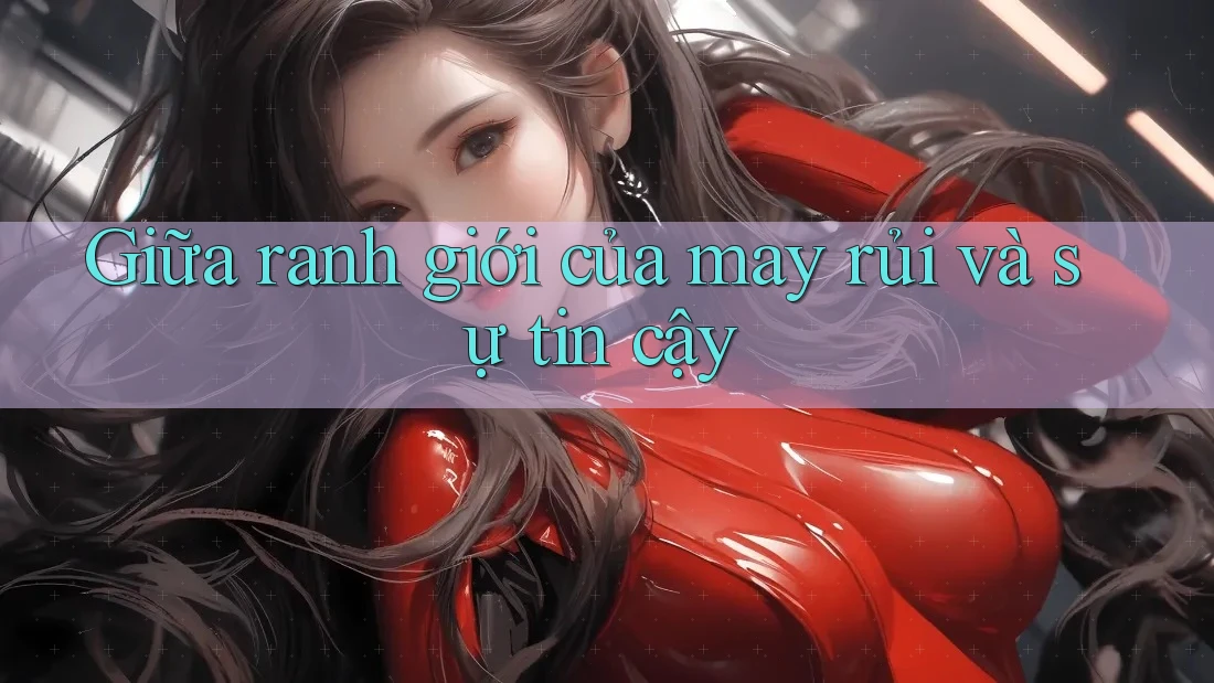 Giữa ranh giới của may rủi và sự tin cậy Giữa ranh giới của may rủi và sự tin cậy
