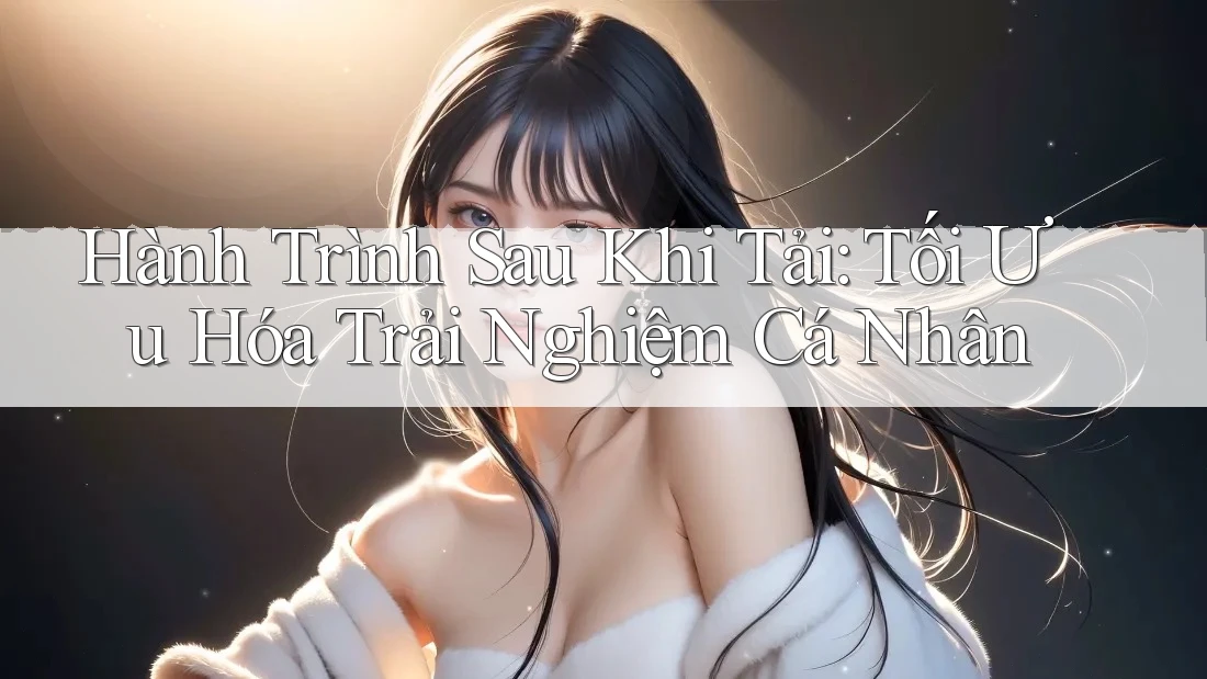 Hành Trình Sau Khi Tải: Tối Ưu Hóa Trải Nghiệm Cá Nhân Hành Trình Sau Khi Tải: Tối Ưu Hóa Trải Nghiệm Cá Nhân