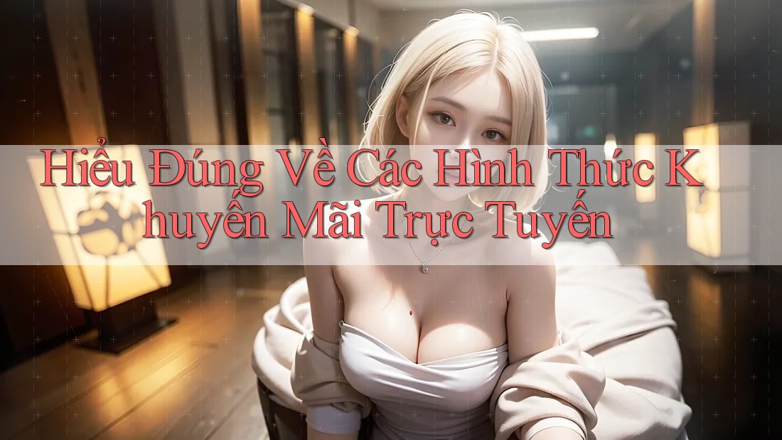 Hiểu Đúng Về Các Hình Thức Khuyến Mãi Trực Tuyến Hiểu Đúng Về Các Hình Thức Khuyến Mãi Trực Tuyến