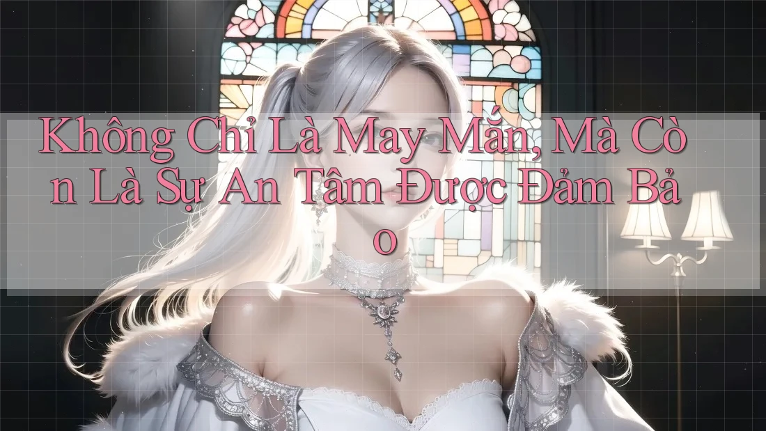 Không Chỉ Là May Mắn, Mà Còn Là Sự An Tâm Được Đảm Bảo Không Chỉ Là May Mắn, Mà Còn Là Sự An Tâm Được Đảm Bảo