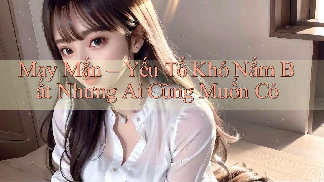 May Mắn – Yếu Tố Khó Nắm Bắt Nhưng Ai Cũng Muốn Có May Mắn – Yếu Tố Khó Nắm Bắt Nhưng Ai Cũng Muốn Có