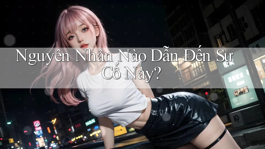 Nguyên Nhân Nào Dẫn Đến Sự Cố Này? Nguyên Nhân Nào Dẫn Đến Sự Cố Này?