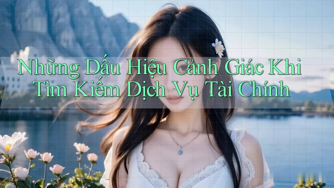 Những Dấu Hiệu Cảnh Giác Khi Tìm Kiếm Dịch Vụ Tài Chính