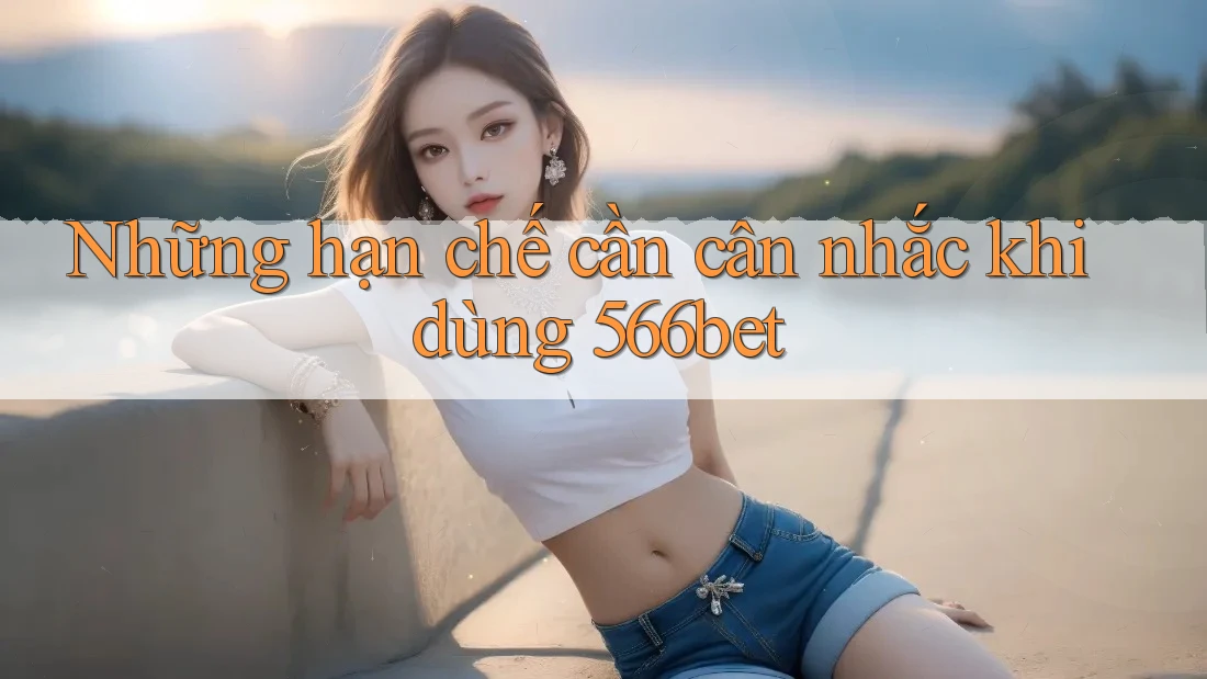 Những hạn chế cần cân nhắc khi dùng 566bet