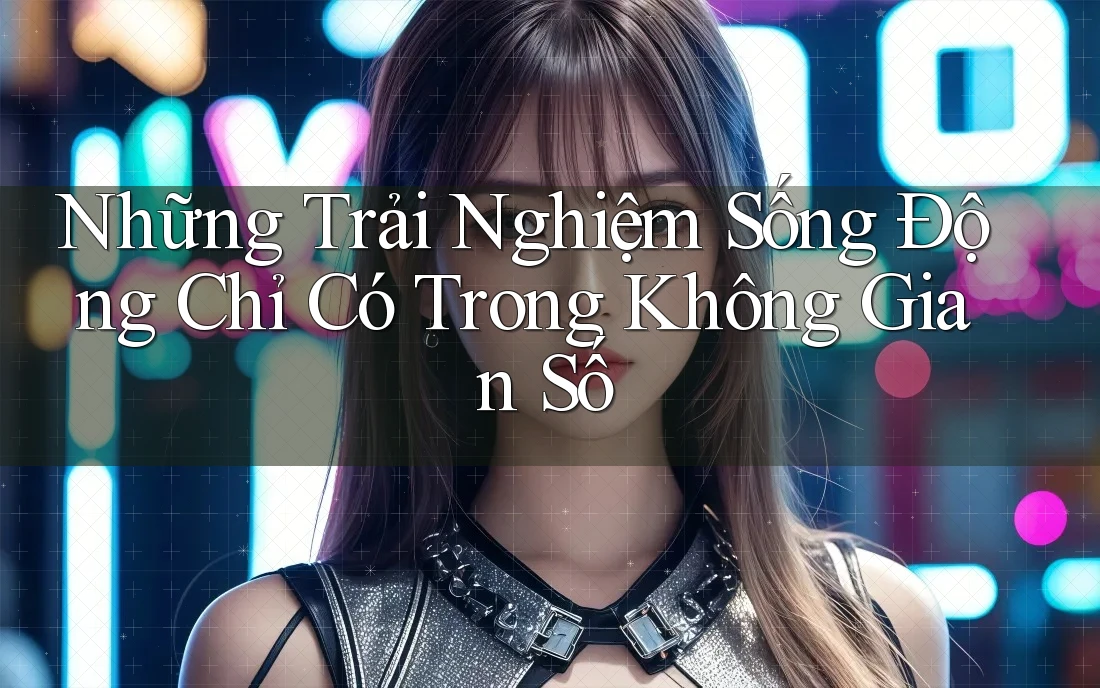 Những Trải Nghiệm Sống Động Chỉ Có Trong Không Gian Số Những Trải Nghiệm Sống Động Chỉ Có Trong Không Gian Số