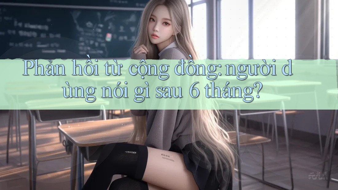 Phản hồi từ cộng đồng: người dùng nói gì sau 6 tháng?