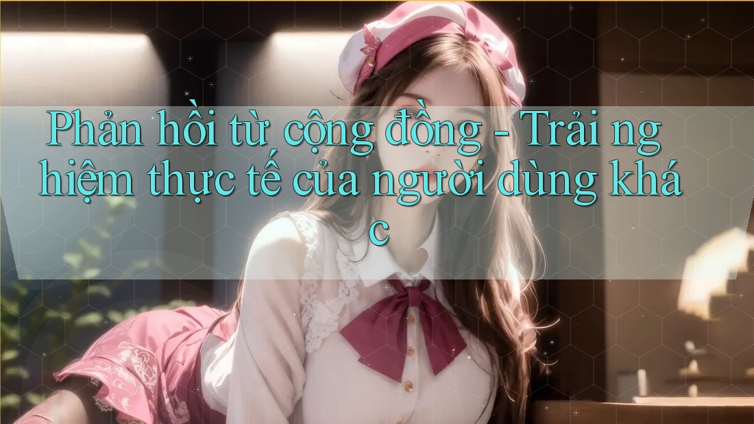 Phản hồi từ cộng đồng - Trải nghiệm thực tế của người dùng khác