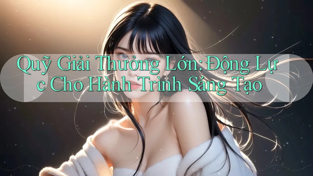 Quỹ Giải Thưởng Lớn: Động Lực Cho Hành Trình Sáng Tạo Quỹ Giải Thưởng Lớn: Động Lực Cho Hành Trình Sáng Tạo