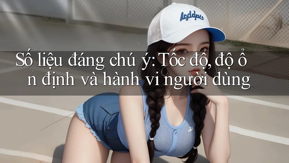 Số liệu đáng chú ý: Tốc độ, độ ổn định và hành vi người dùng Số liệu đáng chú ý: Tốc độ, độ ổn định và hành vi người dùng