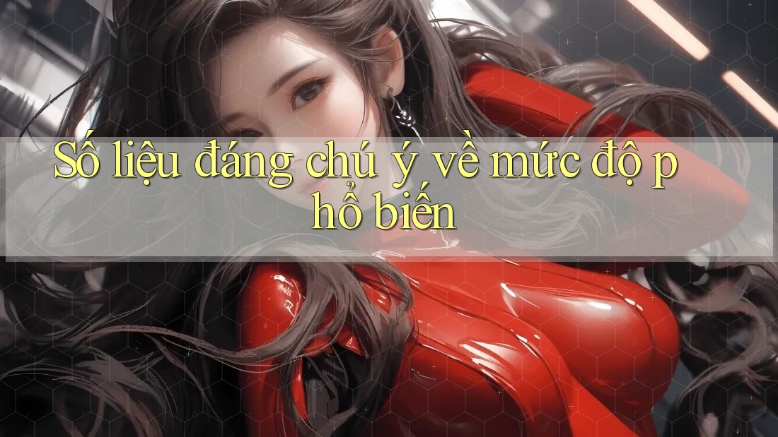 Số liệu đáng chú ý về mức độ phổ biến Số liệu đáng chú ý về mức độ phổ biến
