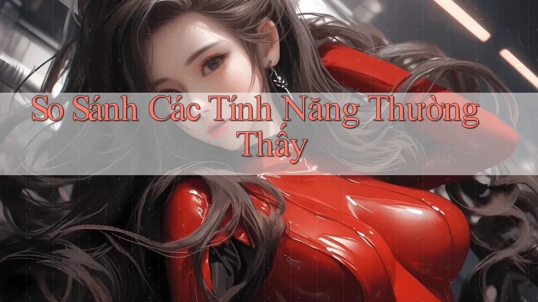 So Sánh Các Tính Năng Thường Thấy