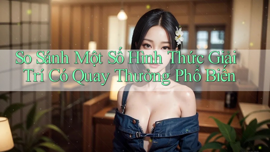 So Sánh Một Số Hình Thức Giải Trí Có Quay Thưởng Phổ Biến So Sánh Một Số Hình Thức Giải Trí Có Quay Thưởng Phổ Biến