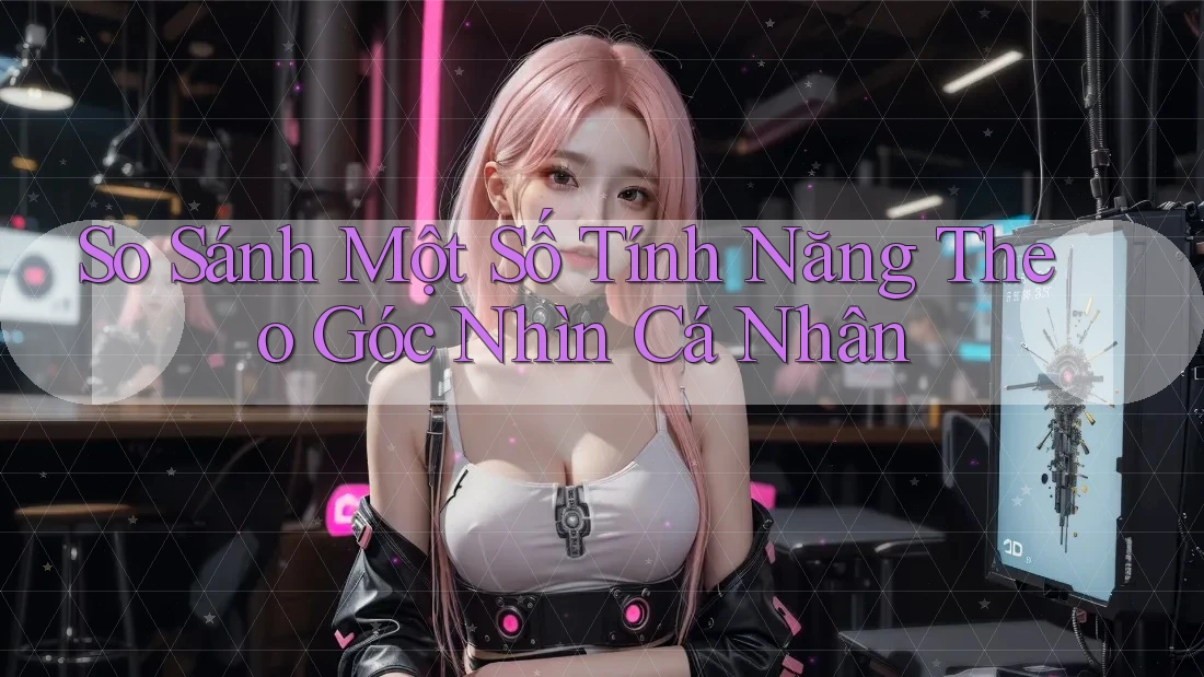 So Sánh Một Số Tính Năng Theo Góc Nhìn Cá Nhân