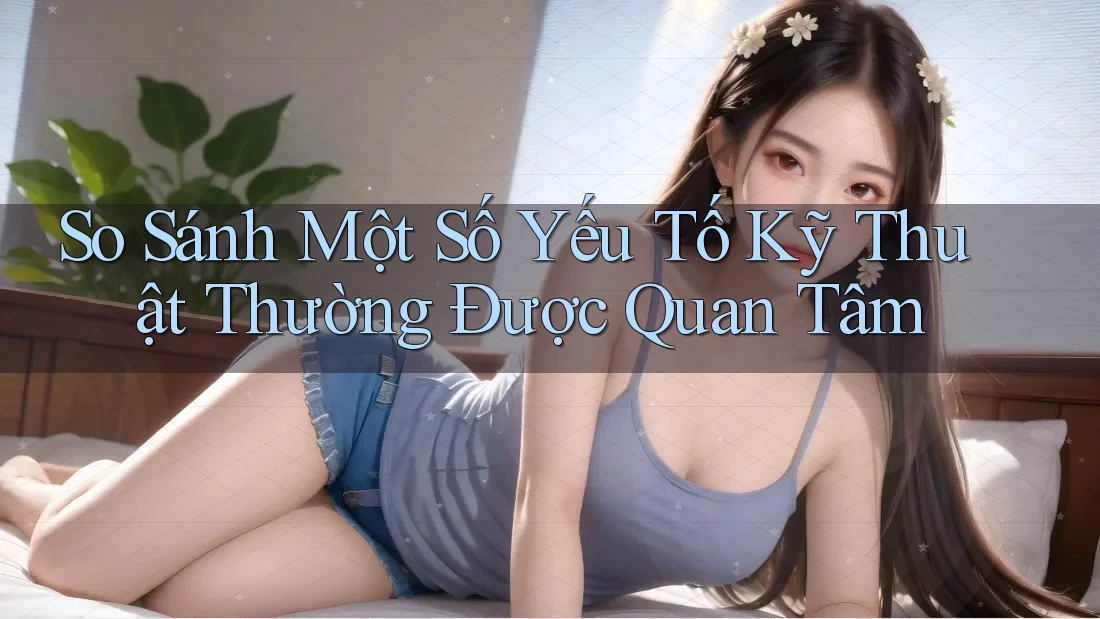 So Sánh Một Số Yếu Tố Kỹ Thuật Thường Được Quan Tâm