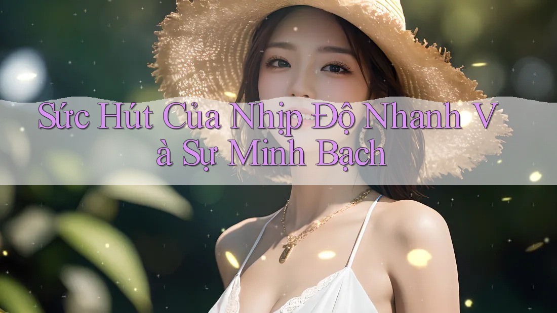 Sức Hút Của Nhịp Độ Nhanh Và Sự Minh Bạch Sức Hút Của Nhịp Độ Nhanh Và Sự Minh Bạch