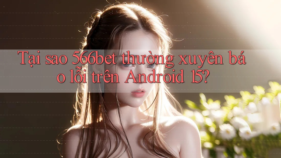 Tại sao 566bet thường xuyên báo lỗi trên Android 15? Tại sao 566bet thường xuyên báo lỗi trên Android 15?