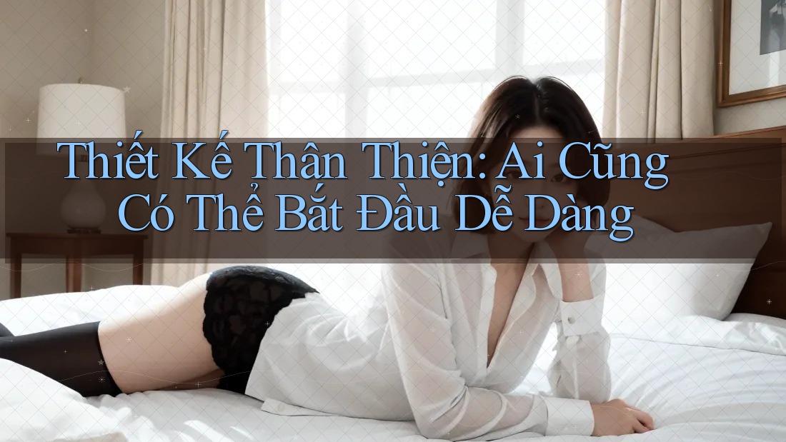 Thiết Kế Thân Thiện: Ai Cũng Có Thể Bắt Đầu Dễ Dàng Thiết Kế Thân Thiện: Ai Cũng Có Thể Bắt Đầu Dễ Dàng