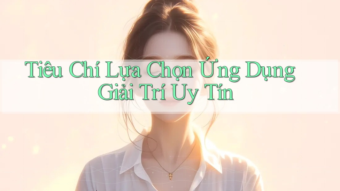Tiêu Chí Lựa Chọn Ứng Dụng Giải Trí Uy Tín Tiêu Chí Lựa Chọn Ứng Dụng Giải Trí Uy Tín