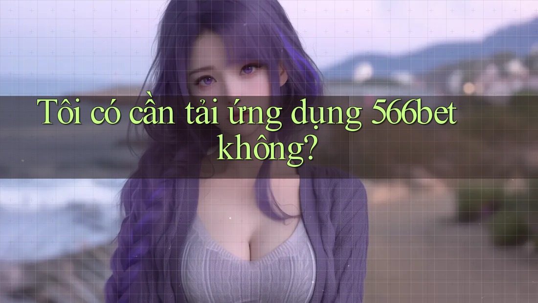 Tôi có cần tải ứng dụng 566bet không?