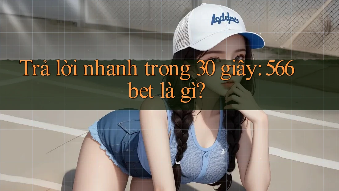 Trả lời nhanh trong 30 giây: 566bet là gì?