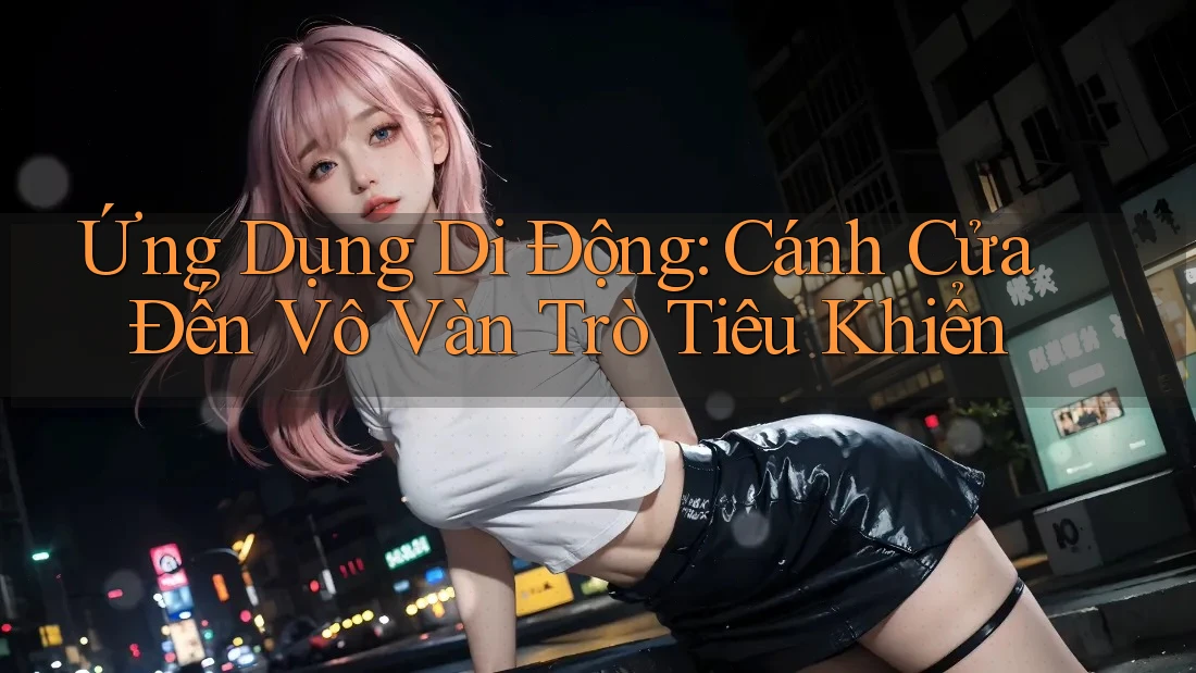 Ứng Dụng Di Động: Cánh Cửa Đến Vô Vàn Trò Tiêu Khiển Ứng Dụng Di Động: Cánh Cửa Đến Vô Vàn Trò Tiêu Khiển